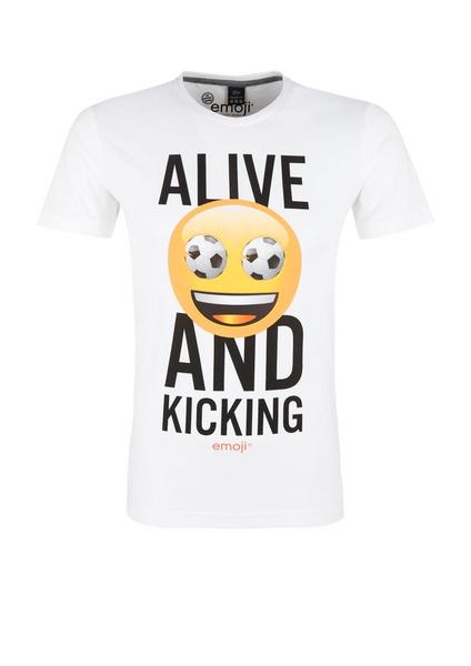 T-SHIRT KURZARM - 01A1/white