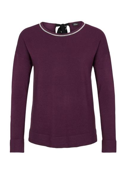 PULLOVER LANGARM - 4792/glamour purple