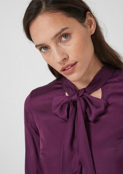 BLUSE LANGARM - 4792/glamour purple