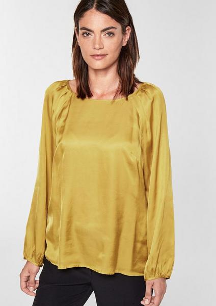 BLUSE LANGARM - 1475/golden honey