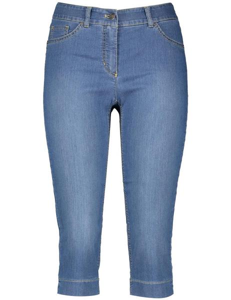 HOSE JEANS VERKUERZT BEST4ME CAPRI - 859002/BLUE D