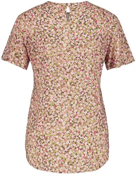 BLUSE 1/2 ARM BASIC FIT - 03059/LILA/PINK/GRUEN DR