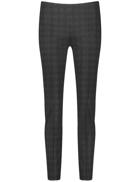 HOSE FREIZEIT VERKUE SLIM FIT - 02106/ANTHRA/SCHWA