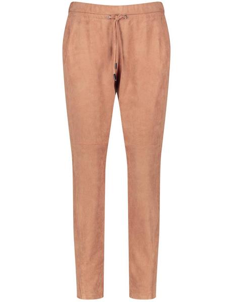 Jogpants mit Velourstouch