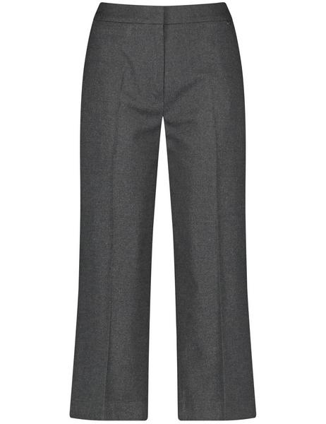 HOSE FREIZEIT VERKUE CULOTTE - 202690/GRAU-MELANGE