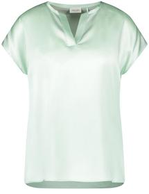 Shirt aus elastischer Seide