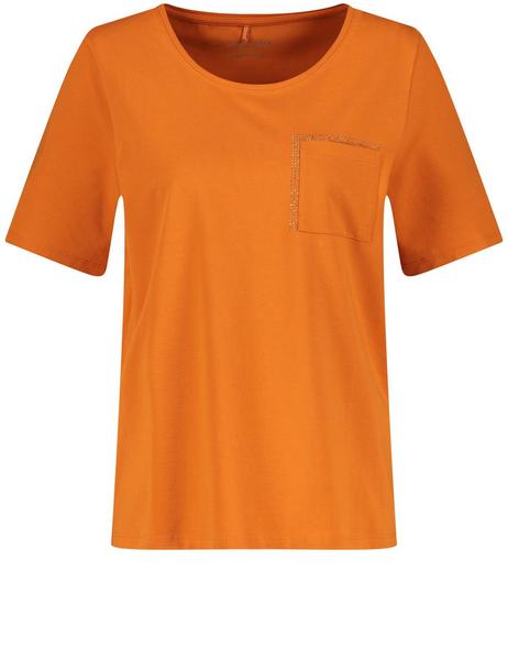 T-SHIRT 1/2 ARM - 60694/BURNT ORANGE