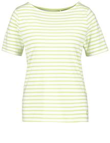 Gestreiftes Basic T-Shirt