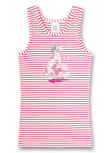 Shirt w/o sleeves stripe - 3845/pretty pin