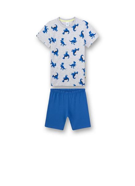 Pyjama short - 1646/hellgrau m