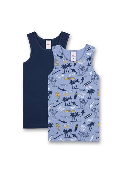 DP Shirt allover/uni - 5857/ice blue