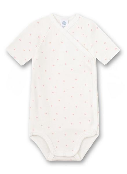 Wrapover body 1/2 allover - 1948/white pebb