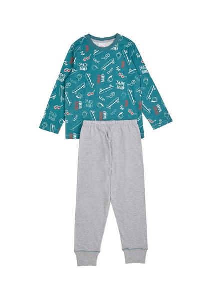 Pyjama long allover - 50326/atlantic