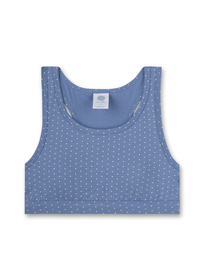 Bustier rem. pads allover - 5791/french blu