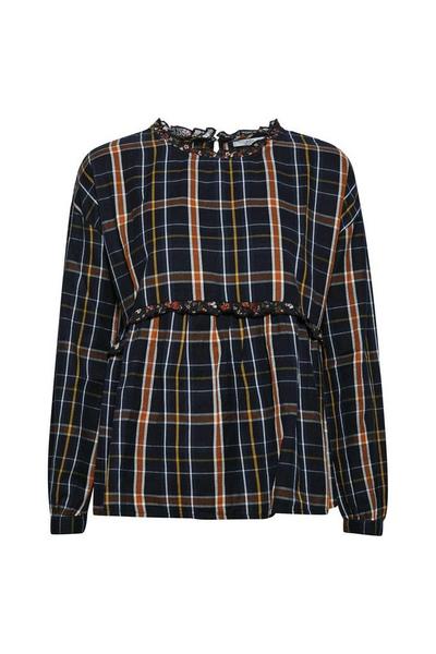 Cotton YD Check - C001/BLACK
