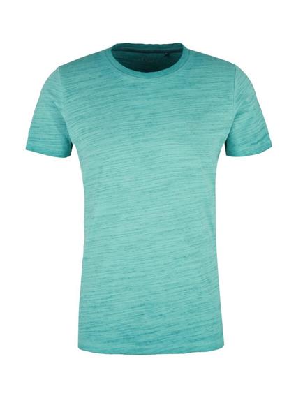 T-SHIRT KURZARM - 7668/green tint