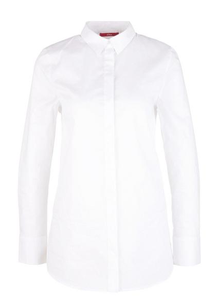 BLUSE LANGARM - 0100/white
