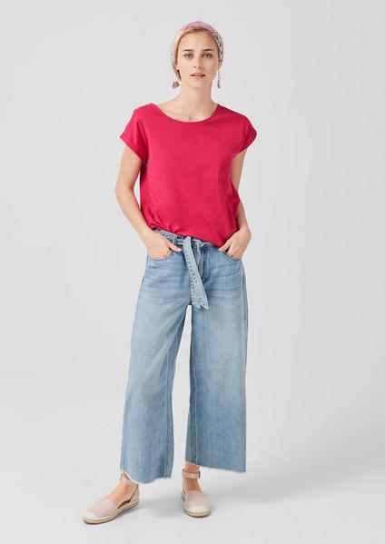 T-SHIRT KURZARM - 4565/dark pink