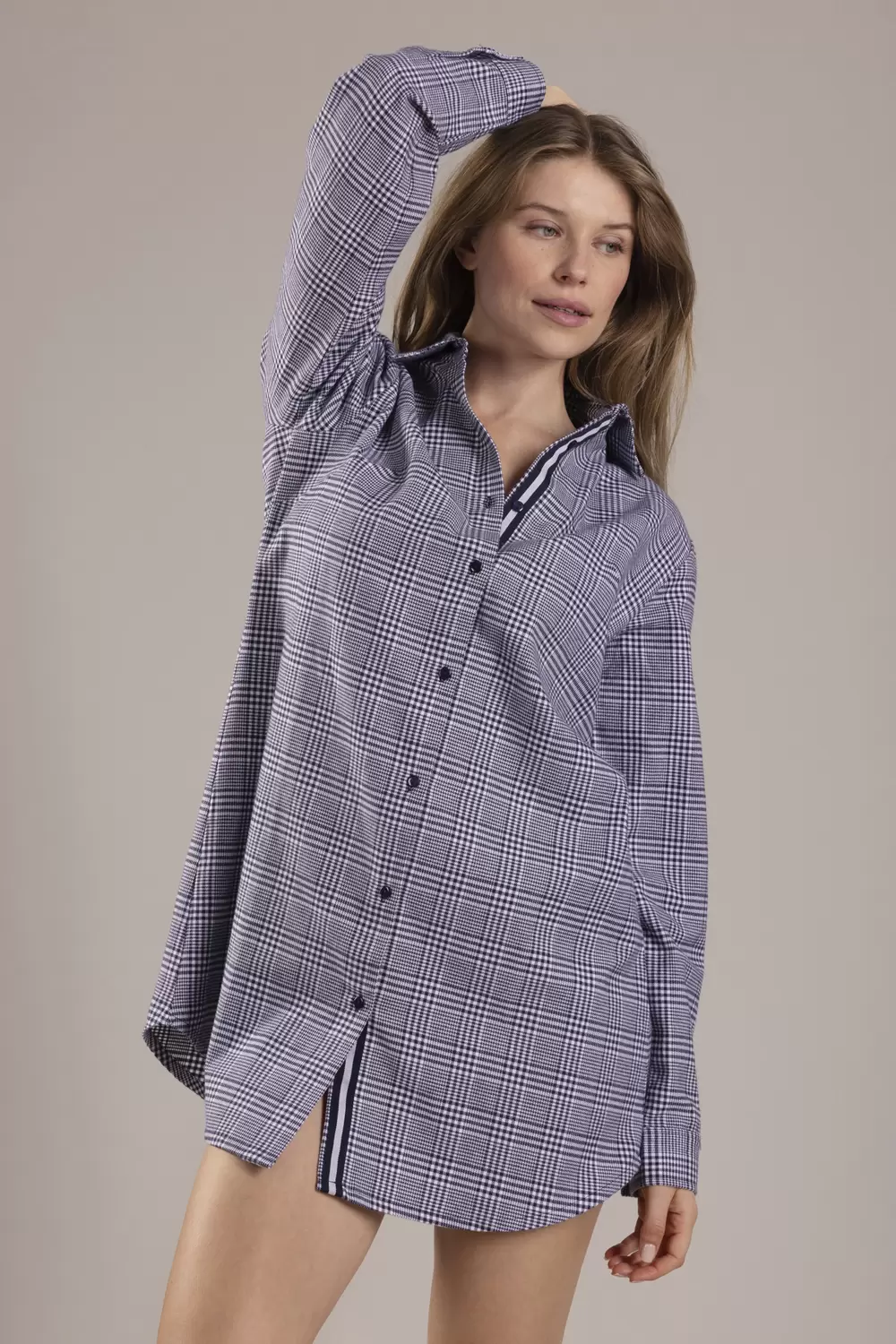 Night Shirt, Länge 90 cm