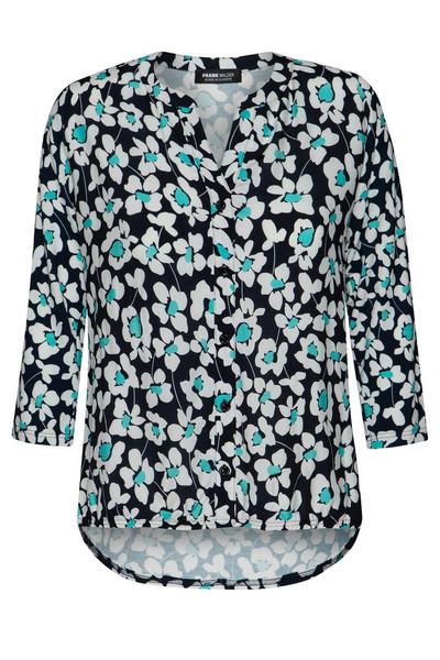 Shirt Nizza mit angesagtem Vokuhila-Saum