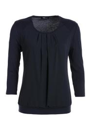 Blusenshirt NOS im Materialmix