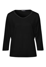 Blusenshirt ELEMENTS mit dezenter Schmuckkette