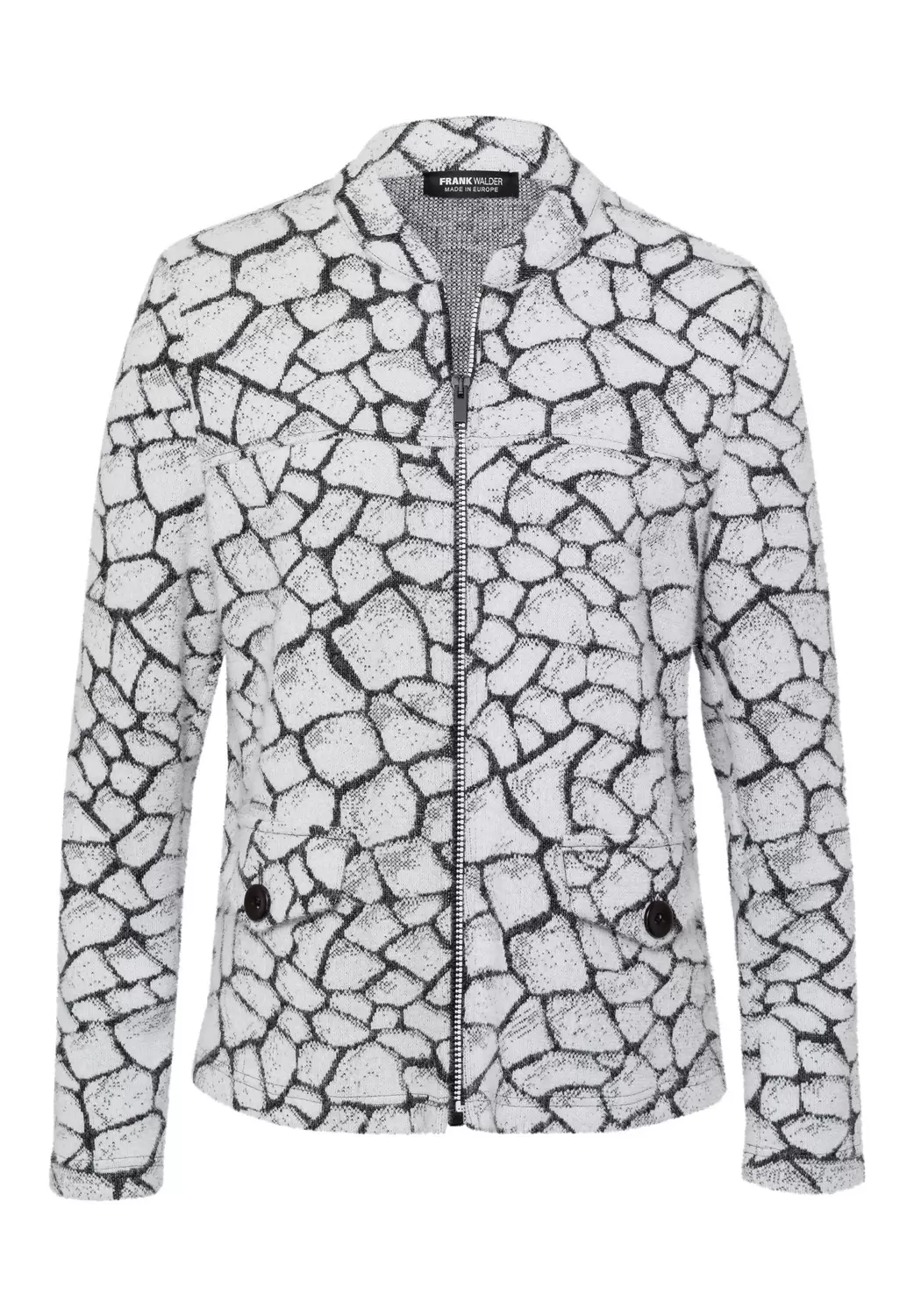 Strickjacke NOS in modernem Fancy-Strick