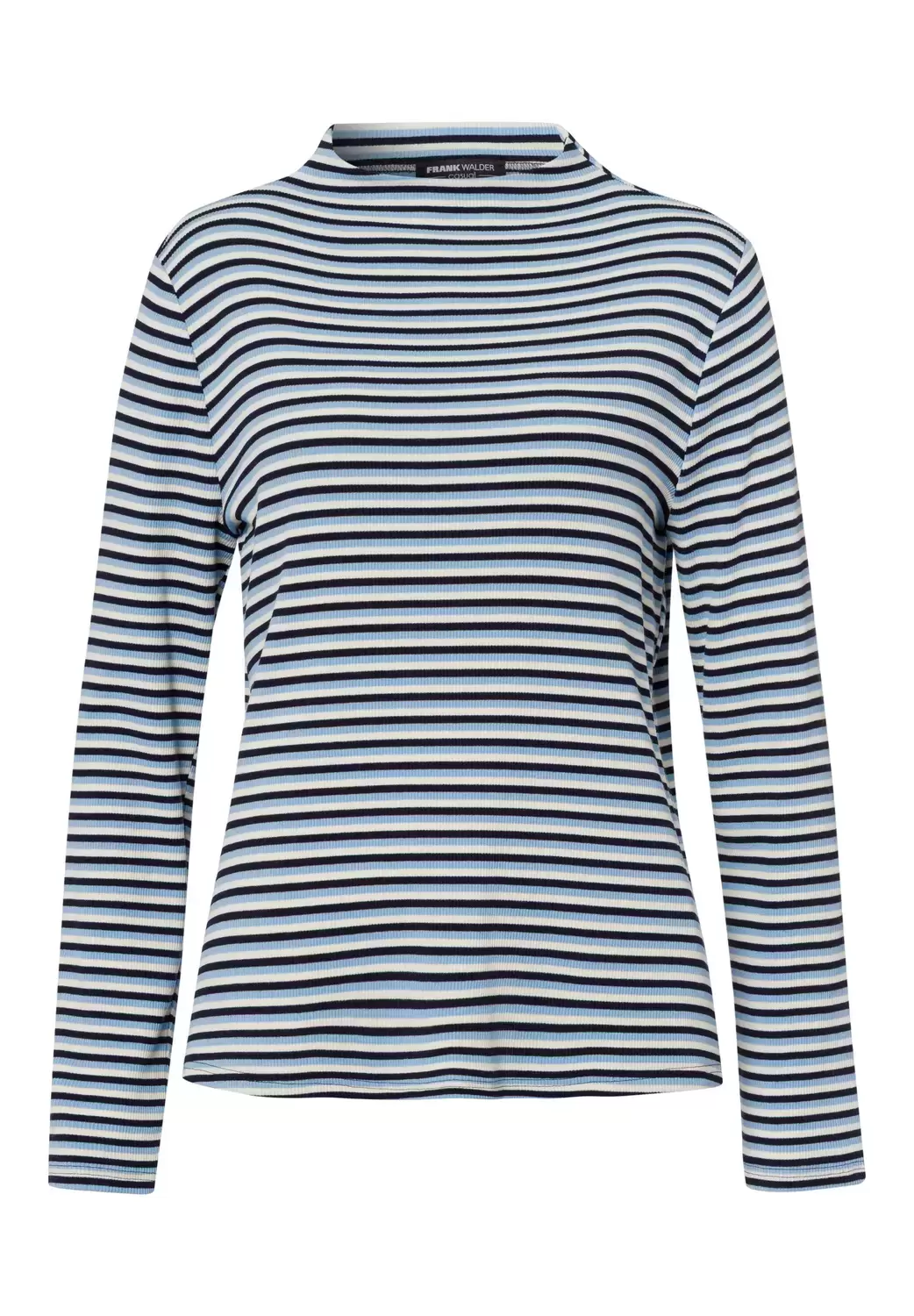 Shirt CASUAL in Rippenoptik