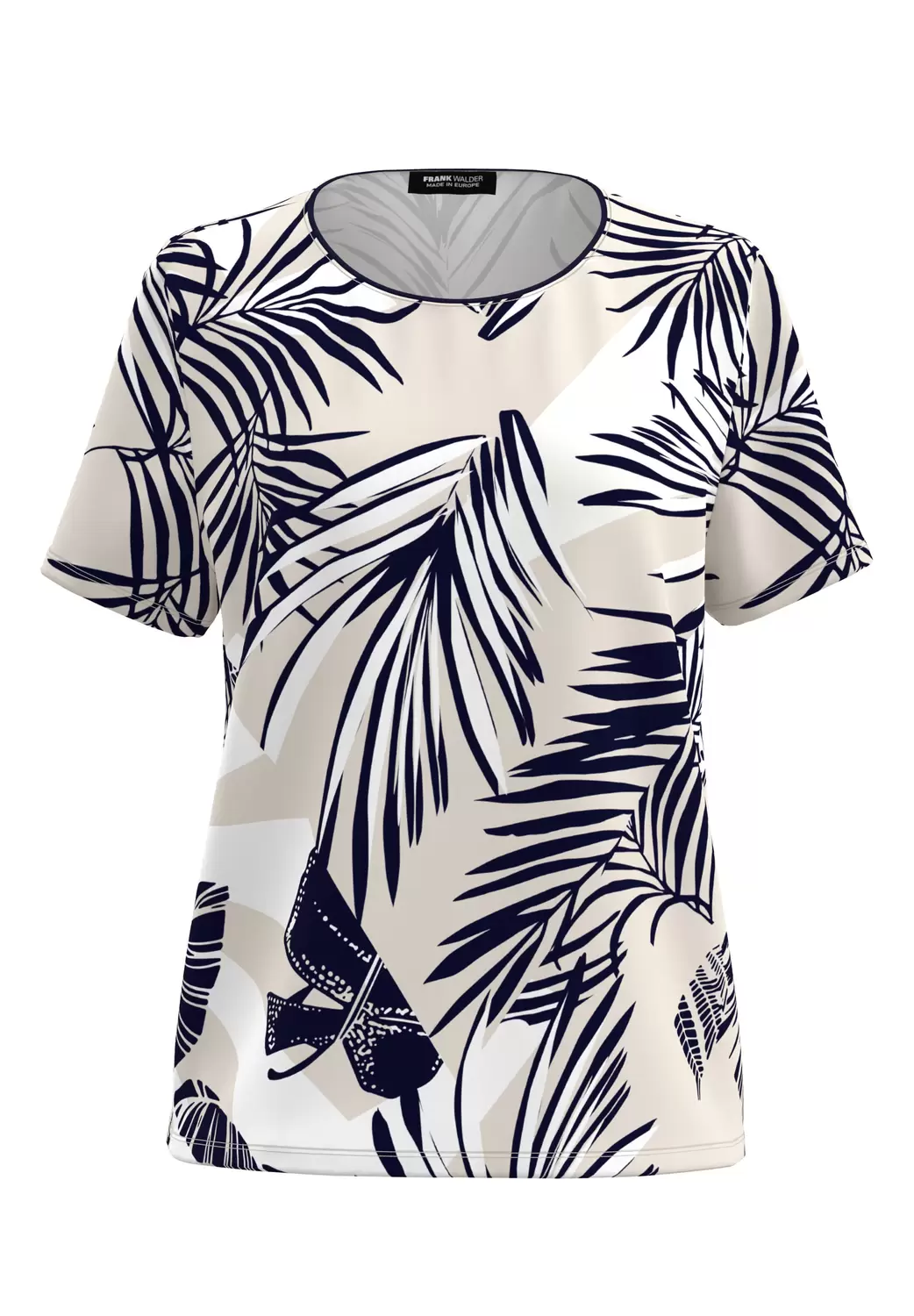 T-Shirt NOS mit Palmendruck