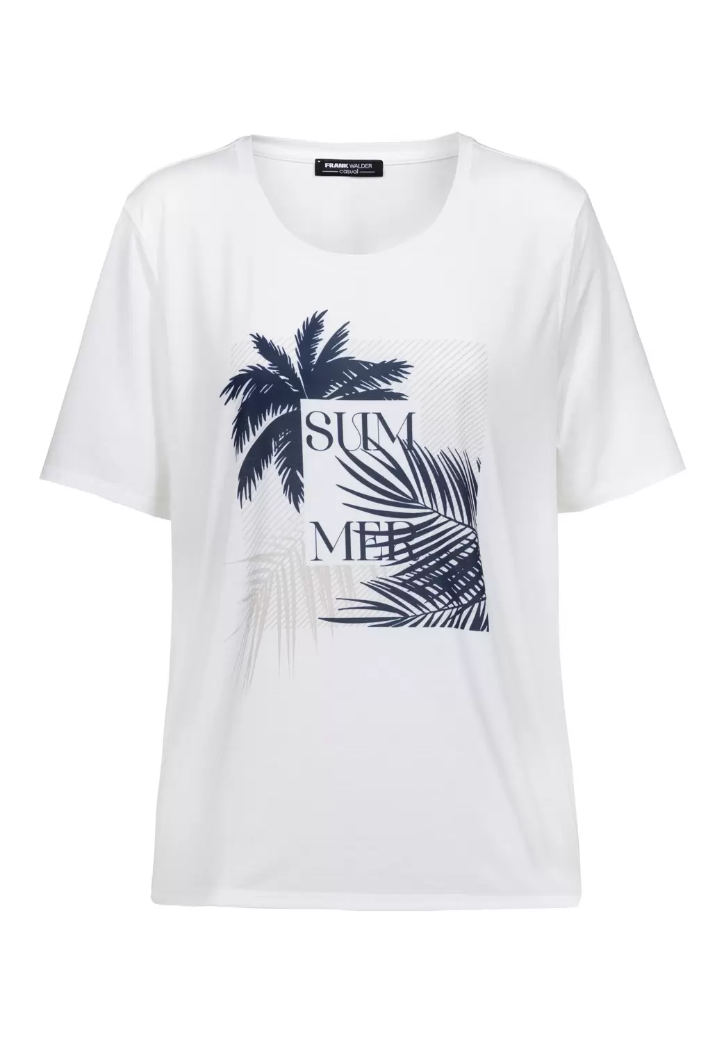 Shirt CASUAL mit Rundhalsausschnitt