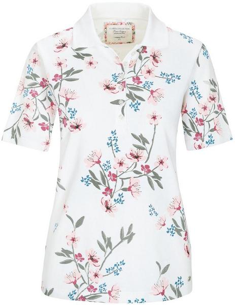 (S)NOS Poloshirt,1/2 Arm,Blume - 410/410 ROSE COMB