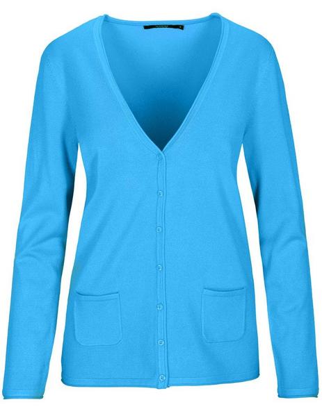 (S)NOS V-Cardigan, 1/1Arm, uni - 618/618 ARUBA