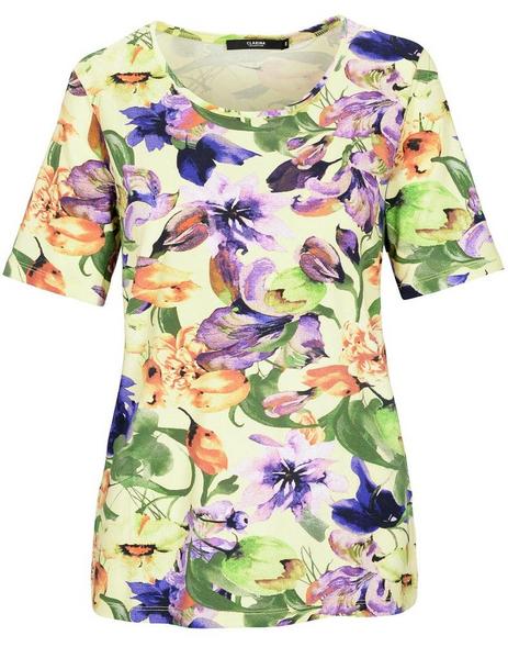 (S)NOS Rdh.-Shirt, 1/2 Arm - 300/300 GELB COMBO-MI