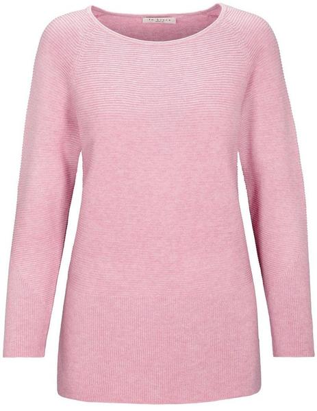 (S)NOS Strukturpullover - 433/433 POWDER ROSE MEL.