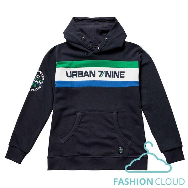 Kn.-Kap.-Sweatshirt - 603/STEELBLUE