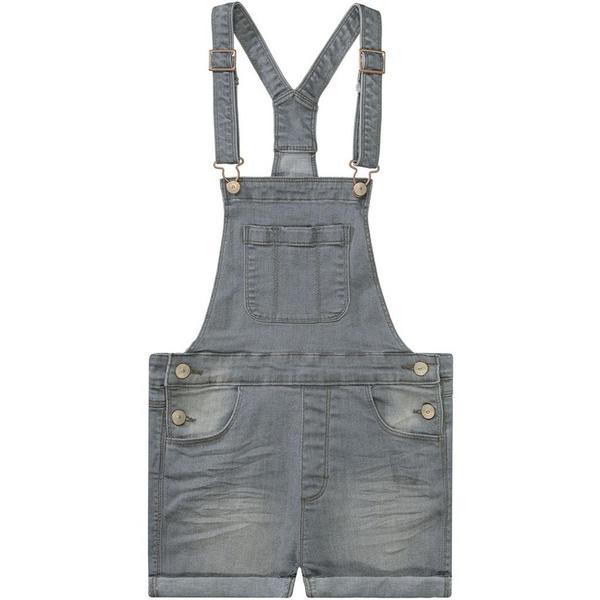 Md.-Latzbermudas - 817/GREY DENIM