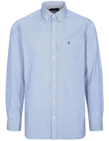 (S)NOS Freizeithemd 1/1 Arm - 611/611 SUMMER BLUE