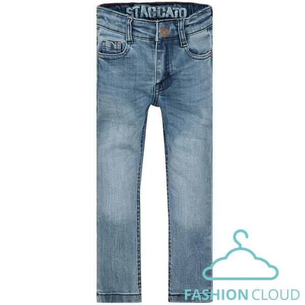 Kn.-Jeans, Skinny - 652/MID BLUE DENIM