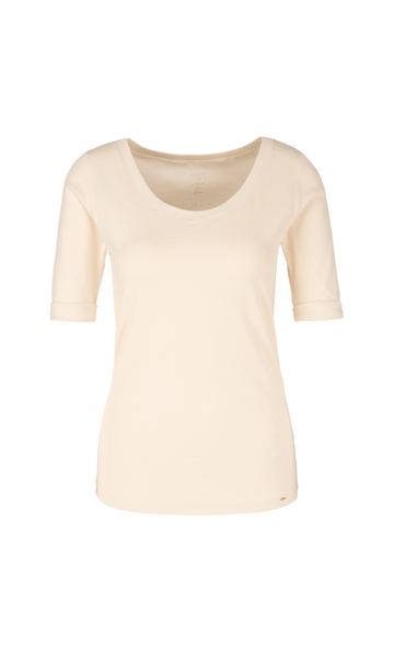 Baumwollshirt mit halblangen Ärmeln