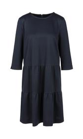 Jerseykleid mit Stufenvolants