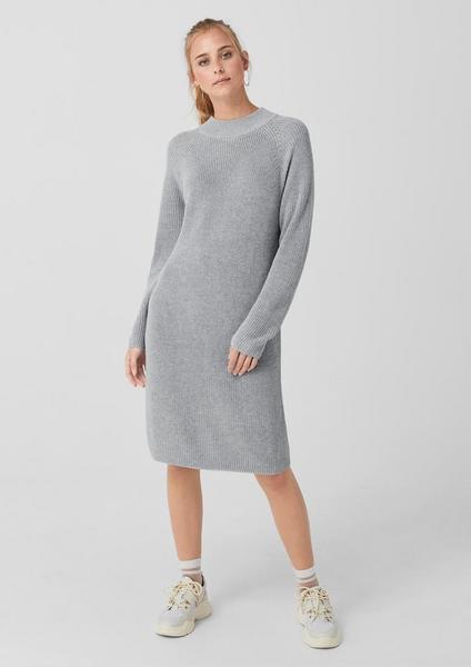 Kleid kurz - 9400/GREY MELAN