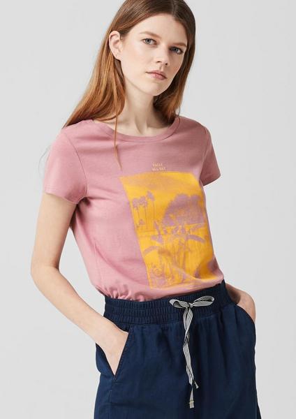 T-Shirt kurzarm - 43D0/geranium p