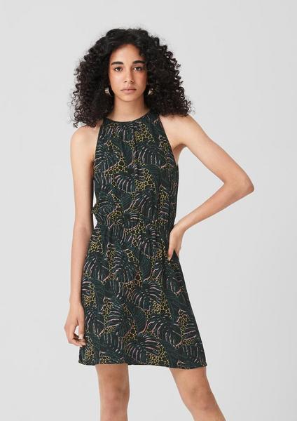 Kleid kurz - 99A3/black AOP