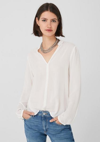 Bluse langarm - 0200/ecru