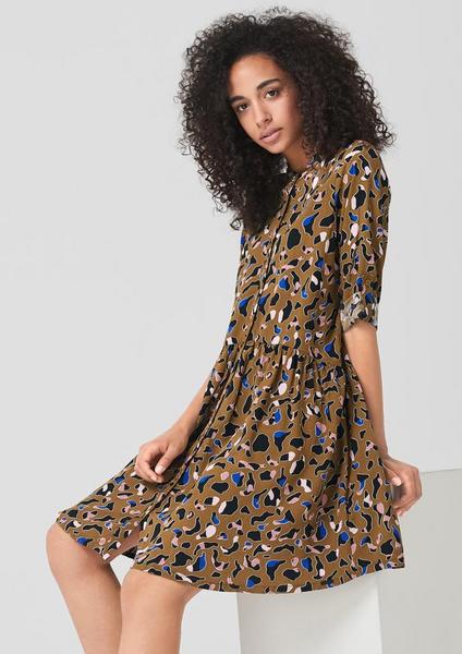 Kleid kurz - 15A0/dark ocher