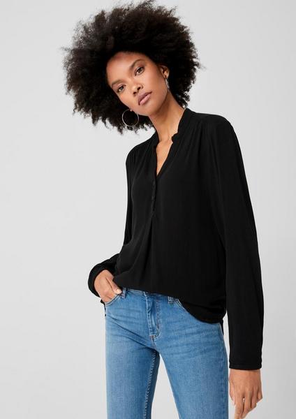 Bluse langarm - 9999/BLACK