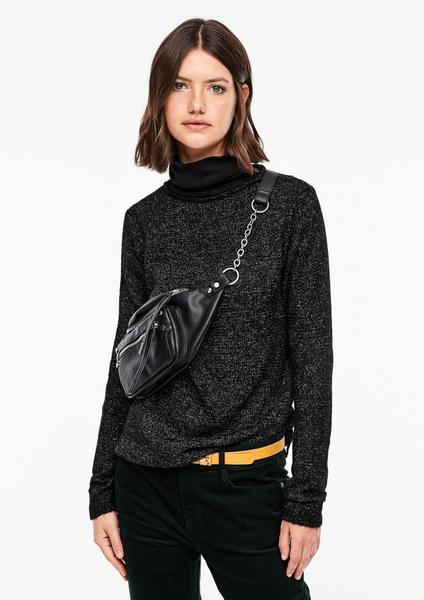Pullover langarm - 99W0/black mela