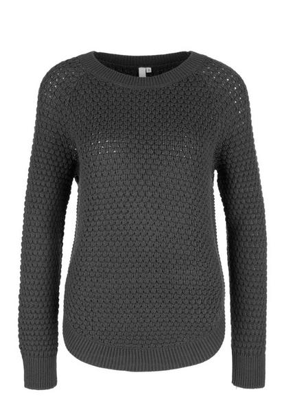 Pullover langarm - 9858/asphalt