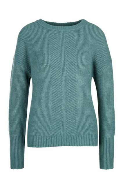 Pullover langarm - 67W0/petrol mel