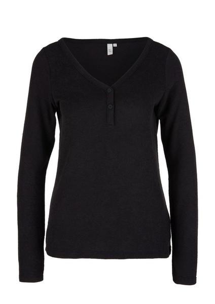 T-Shirt langarm - 9999/black